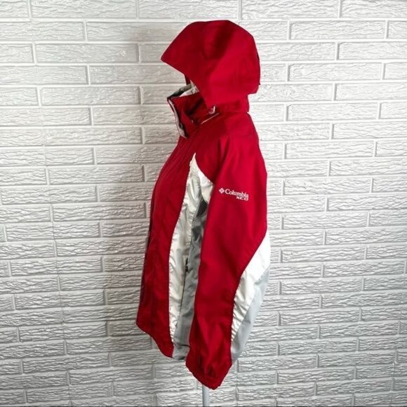 Columbia Core Interchange XCO Womens Hooded Jacket Removable Hood Size Small - Picture 4 of 8